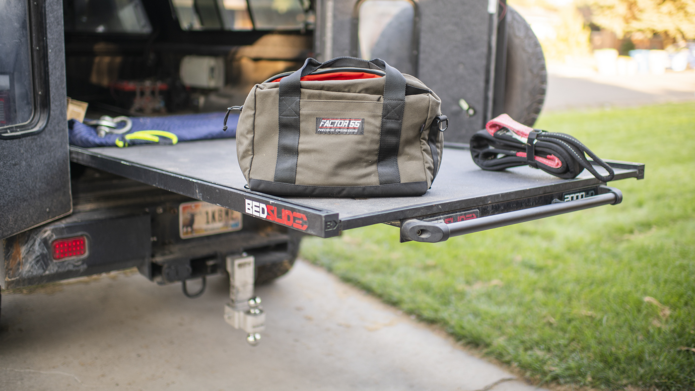 Using Factor 55 gear in creating an offroad rescue kit