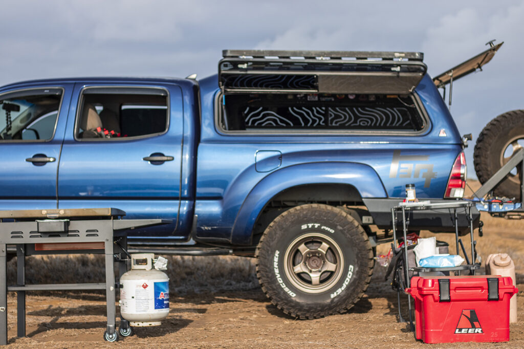 Pack what you need for Truck Camping in Hawaii in a Toyota Tacoma