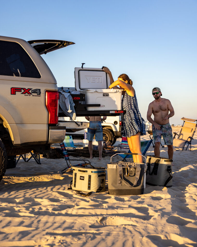 How to tailgate with a truck and YETI cooler